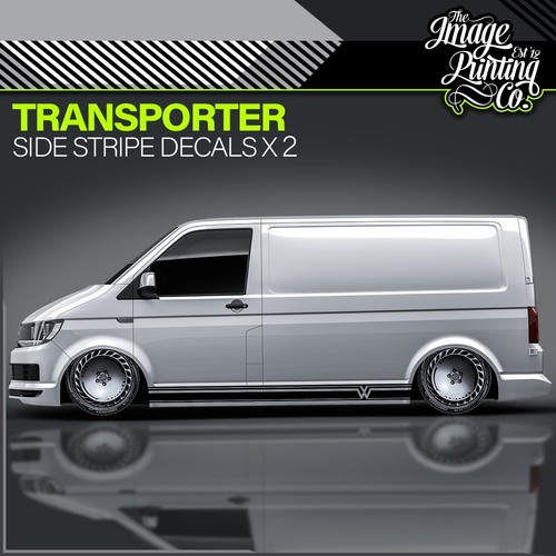 Transporter side stripes vinyl - side,