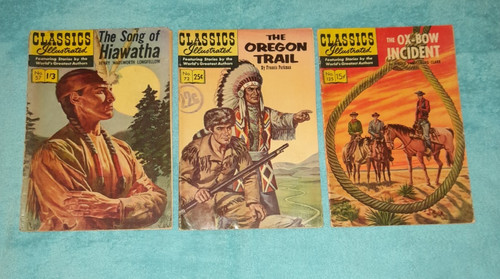 Classics illustrated comics - illustrated,