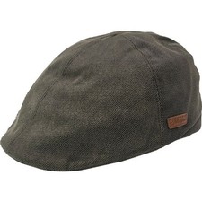Waterproof Flat Cap 100% High-quality Wax Six-Panel Design Stylish Comfortable