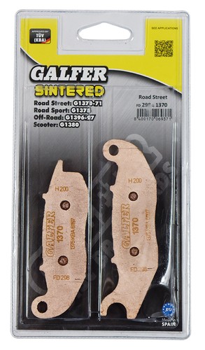 Galfer brake pads front - galfer, for