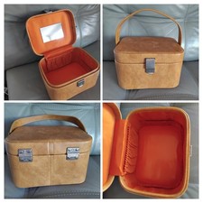 Vintage Cheney tan brown faux