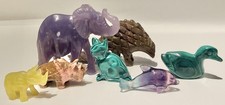 Carved Stone Animals