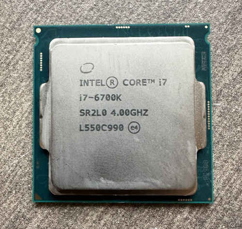 Intel core 6700k 00ghz - core, 4.00ghz