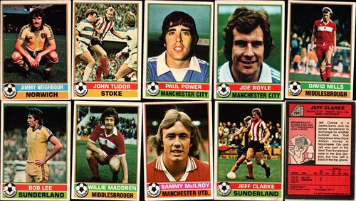 Topps red back 1977 - red,