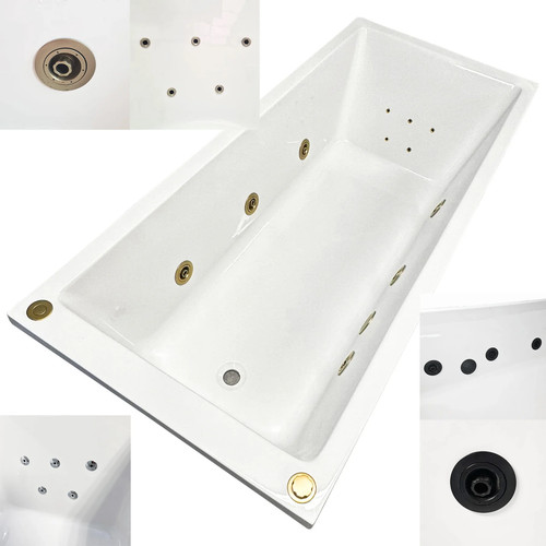 Sam whirlpool bath 1700mm - sam,
