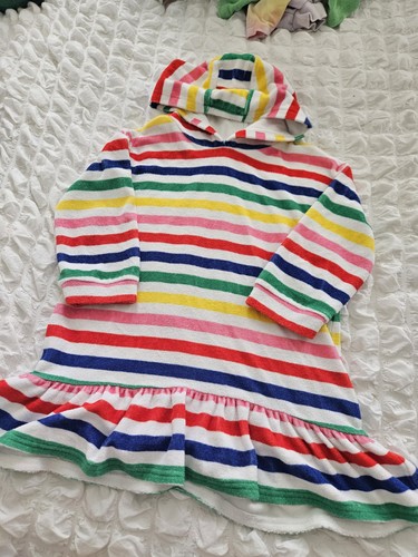 Girls striped hooded - striped,