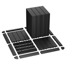 44 PCS Interlocking Deck Tiles