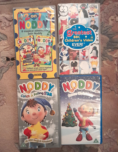 Noddy vhs bundle - vhs,