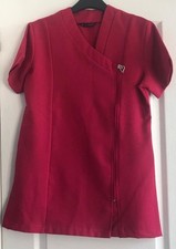 Salonwear Pink Beauty/ Hairdresser Tunic Size 14 New No Tags