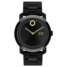 MOVADO BOLD 3601055 BLACK DIAL