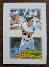 MARK McGWIRE, 1989 TOPPS MINI