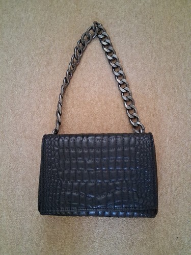 Zara crocodile faux leather - crocodile,