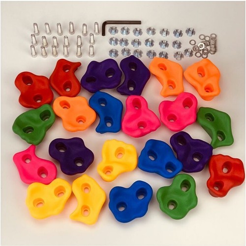 20x kids climbing holds - 15/20x,