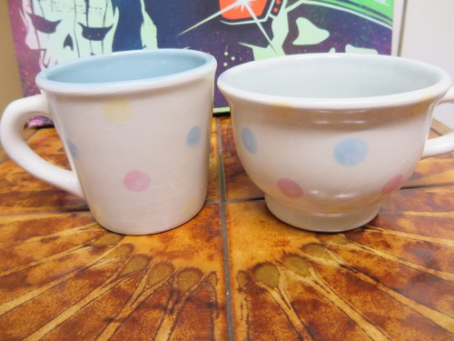 Pair laura ashley spotted - of,