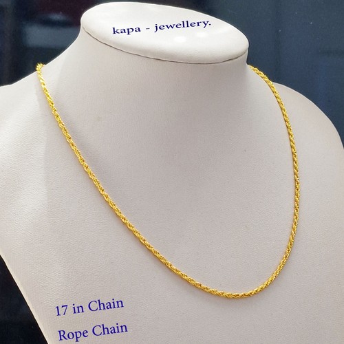 22k carat gold - carat, chain