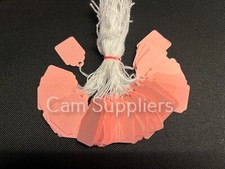 Pink Strung Tickets 24 x 37 mm