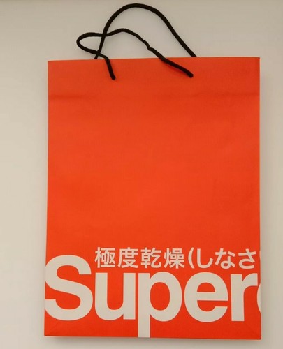 Superdry paper gift shopping - paper,