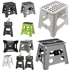 29,32,37 &45cm Folding Step Stool Strong AntiSlip Grip Kid Home Kitchen Bathroom