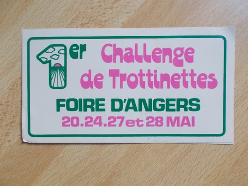 Sticker 1er challenge stunt - challenge,