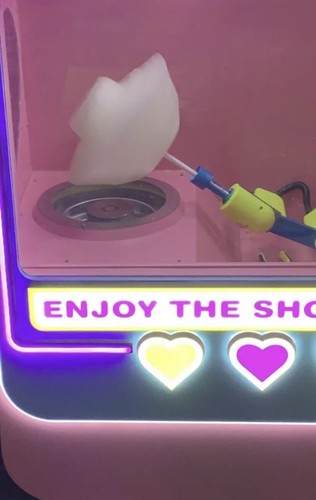 5000 candy floss - floss, vending