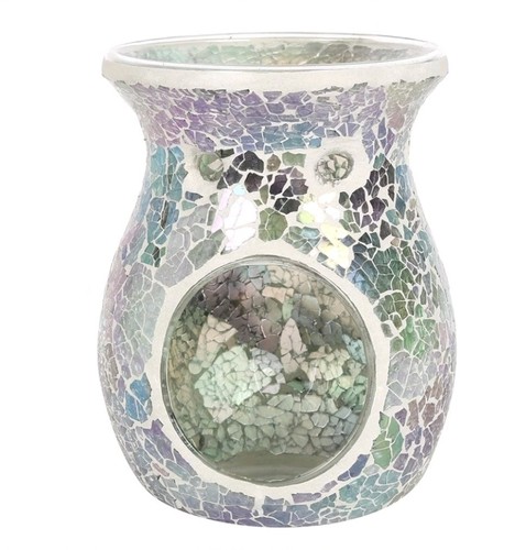 Large light blue - large, iridescent