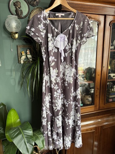 Jacques vert midi dress - jacques, purple