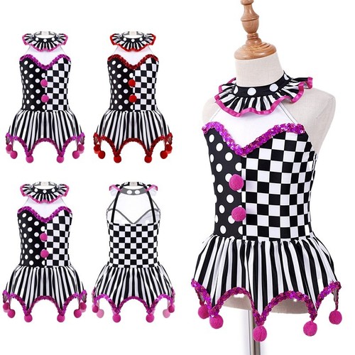 Girls circus clown halloween - girls,