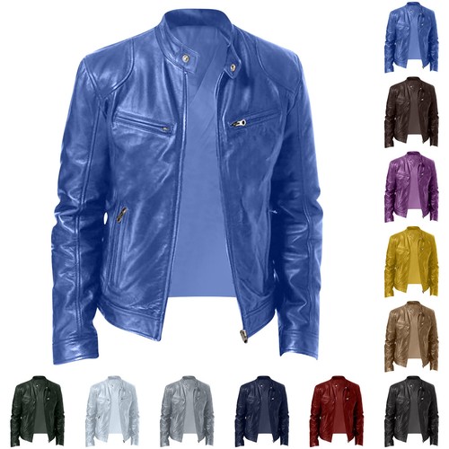 Mens leather with a - ,