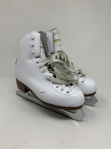 Graf 500 white ice skates - graf,