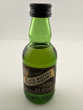 Vintage Black Bottle Scotch
