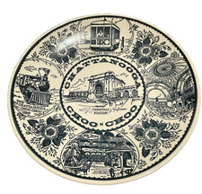 Vintage Chattanooga Choo Choo Train Souvenir Plate Fine American Ironstone