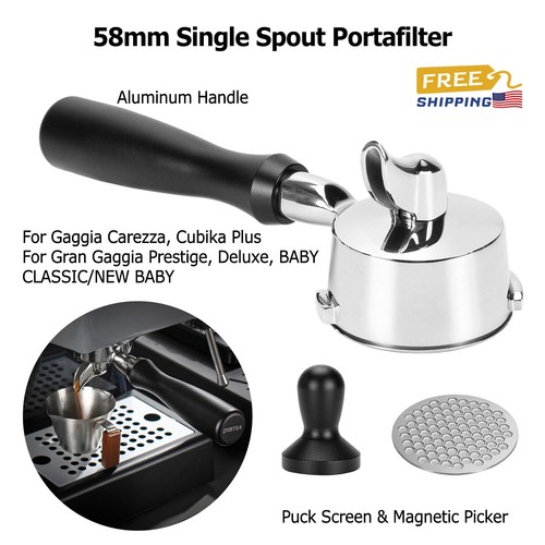 Portafilter 58mm single spout - 58mm,