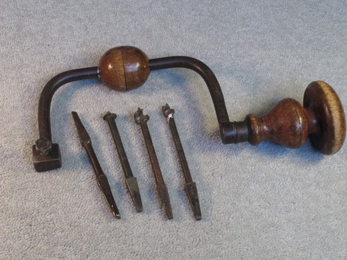 Antique vintage hand - hand, brace