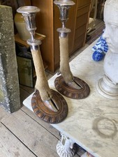 Victorian Taxidermy Candle Sticks