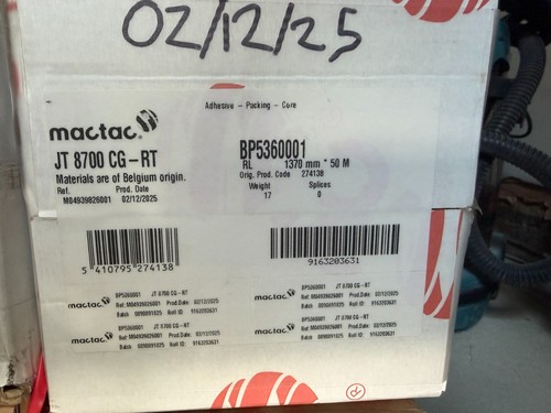 New box mactac - box, jt