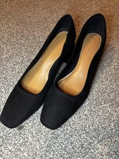 NEXT Black Block Heel Court