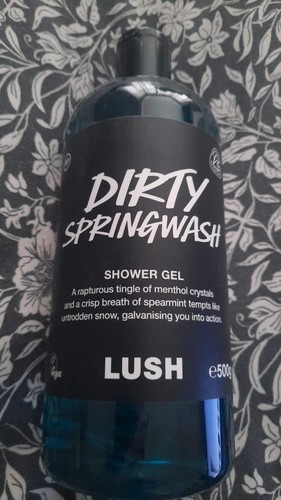 Lush dirty springwash shower - springwash,
