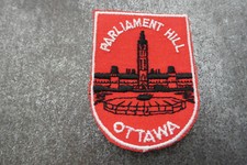 Parliament Hill Ottawa Woven Cloth Patch Badge (L89S)