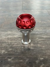 Golf Ball Style Silver & Red