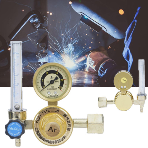 Argon bottle regulator - regulator, gauge
