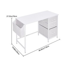 Red/White/Black Metal Office