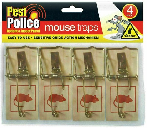 4pc traditional mouse - mouse, traps