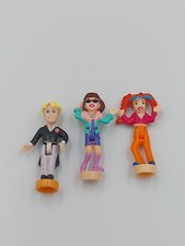 Vintage 1998 Polly Pocket Tour Bus Camera Fun Figures