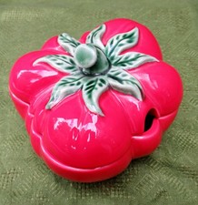 4 Ceramic Green Artichoke
