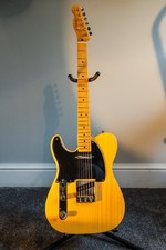 Squier Classic Vibe 60's Telecaster LEFT HANDED Butterscotch VGC + gig bag