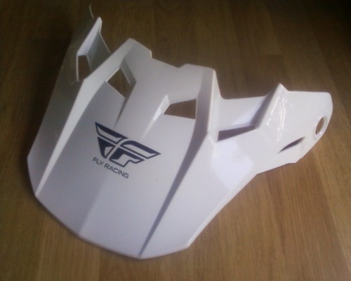 Fly racing helmet - helmet, peak