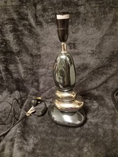 MODERN CHROME PEBBLE TABLE