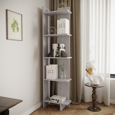 Corner Bookshelf Storage