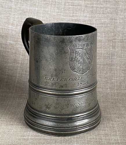 Antique c1854 oxford college - antique,