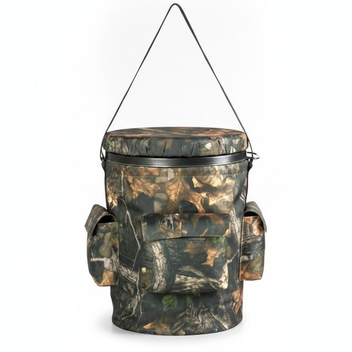 Swivel camouflage bucket seat - camouflage,